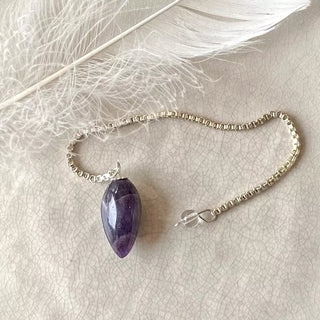 Ametyst dråpependel