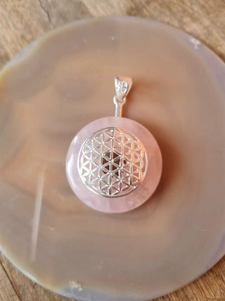 Flower of Life Feste til Krystallskive