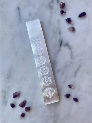 Selenitt Krystallader Chakra