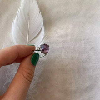 Super Seven Tromlet Sølvring