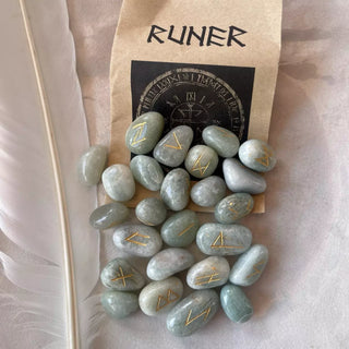 Runer Aventurin grønn