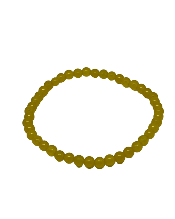 Gul aventurin armbånd 4mm