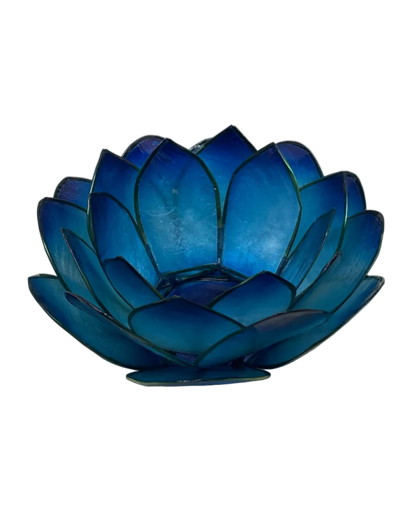 Lotuslys mørkeblå rund