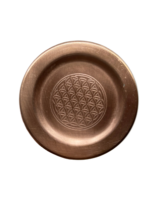 Kobberflaske flower of life 650ml
