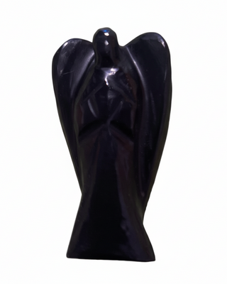 Engel i sort obsidian