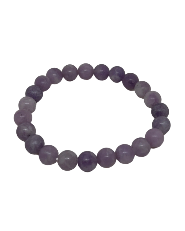 Lepidolitt armbånd 8mm