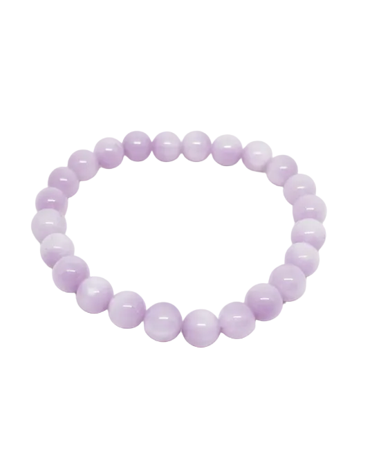 Kunzitt armbånd 8mm