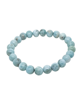 Larimar armbånd 6mm