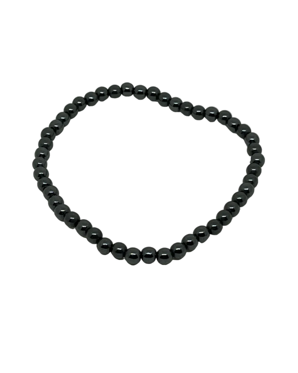 Hematitt armbånd 4mm