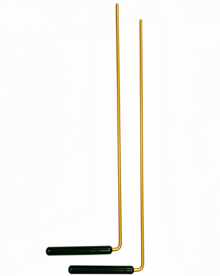 Søkepinner i Messing med Håndtak i Tre 38 Cm