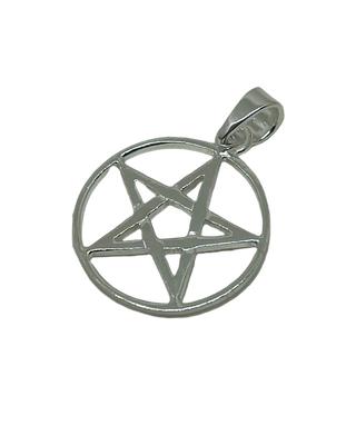 Pentakkel anheng i sølv