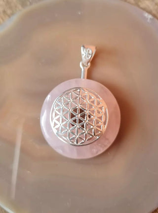Flower of Life Feste til Krystallskive