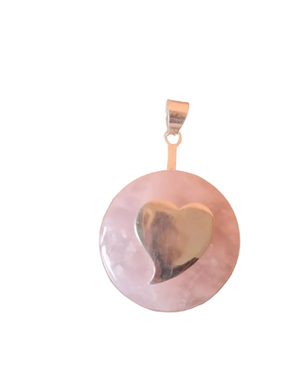 Hjerte Feste i Sølv til Krystallskive