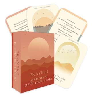 Prayers: A card deck 50 cards to open your heart