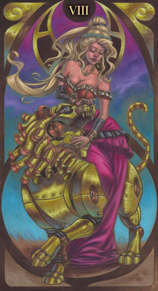Steampunk Art Nouveau Tarot